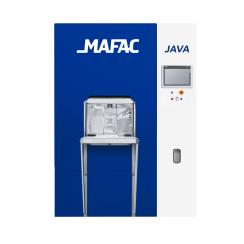MAFAC JAVA ett mycket bra rengöringssystem för komplexa geometrier så som delar inom flyg, rymd, medicin, optik mm.: Rengöring av CNC delar och komponenter